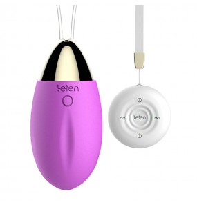 HK LETEN King Kong Invisible Series Wireless Remote Vibrating Egg (Chargeable - Purple)